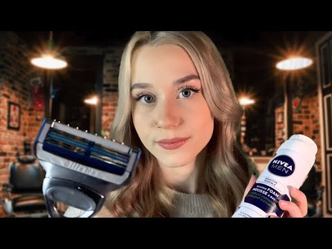 ASMR | 5 Minute Barber Shop Roleplay💈(Personal attention, Whispered)