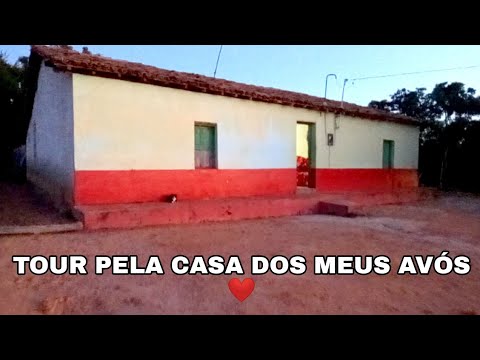 (ASMR) Tour pela casa dos meus avós no interior do Piauí