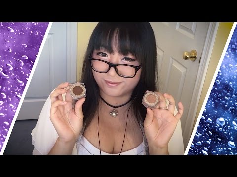 ASMR Eyeshadow Swatches ~ Opening Closing Lids, Tapping, Softly Whispers