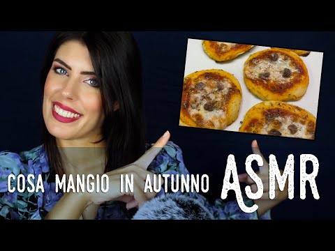 ASMR ita - 🌮 COSA MANGIO in AUTUNNO (Whispering)