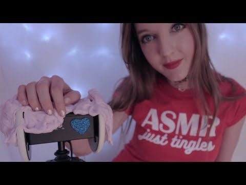 ASMR Slime On Your Ears! 🌸 Poking, Cupping, Pressing, Squishing, 3Dio Ear Massage