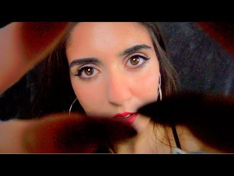 ASMR Tingly Lens Tapping, Camera Scratching & Brushing ~ Personal Attention Pt. 2