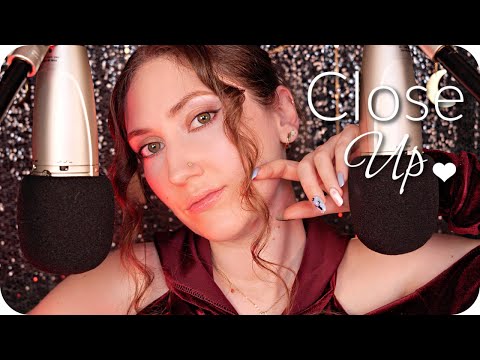 ASMR Pure Whisper at 100% Sensitivity ~ 4K Breathy Ramble Ear to Ear (Unintentional Mouth Sounds) ♥️