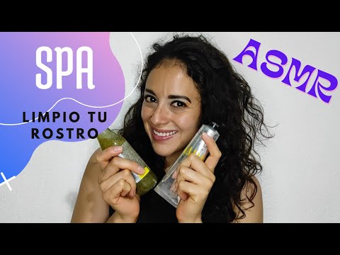 Atención Personal en SPA - LIMPIO y EXFOLIO tu carita | ASMR en español | ASMR Kat