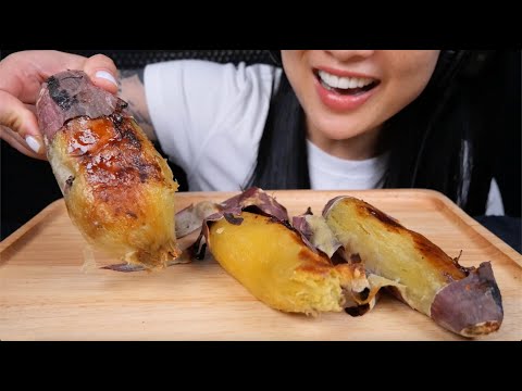 YOUR REQUEST *JAPANESE SWEET POTATOES (ASMR RELAXING EATING SOUNDS) LIGHT WHISPERS | SAS-ASMR