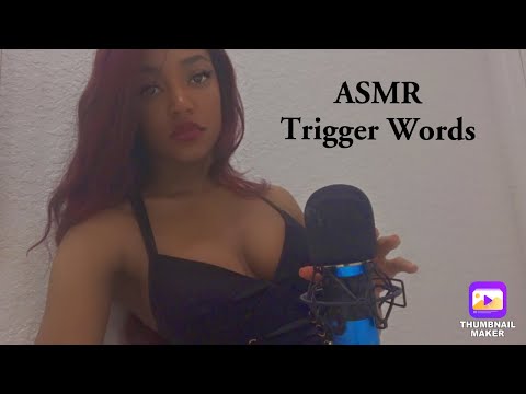 ASMR Trigger Words For Sleep And Relaxation 😴