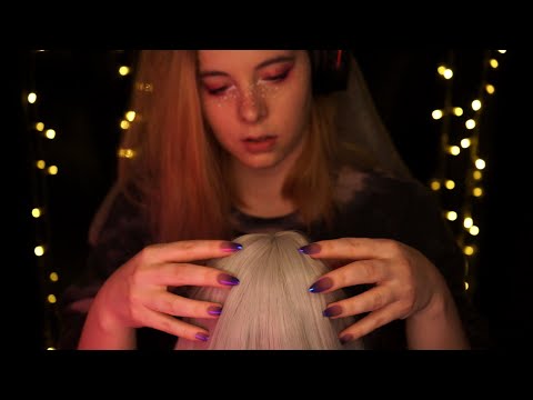ASMR Scalp Massage, Scratching, Lice Checking, Attention, Hairplay, Brushing, Combing...[no talking]