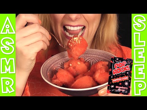 ASMR - The Best Popping Eating Sounds - Watermelon with Pop Rocks - ASMR Sleep