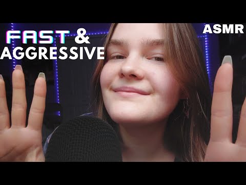 ✨️Triggers For People Who Get Bored Easily ✨️UNPREDICTABLE fast and aggressive ASMR