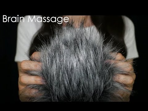 ASMR Fluffy Brain Massage (No Talking)