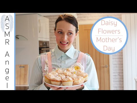 [ASMR] Daisy Flowers Nana's Cupcake Bakery - Mothers Day Roleplay