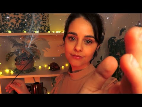 ASMR for a MEDITATIVE SLEEP 💤 Hand movements & Positive Affirmations for Anxiety Relief