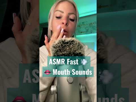 Fast ASMR mouth sounds