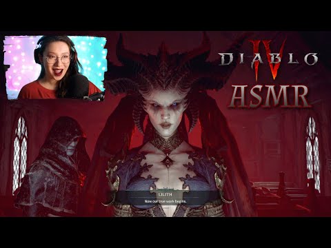 ASMR 😈 Can I make Diablo IV relaxing?? 🔥 Soft Spoken Gaming