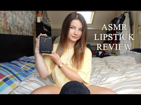 💄 Reviewing a Lipstick Made for ASMR 💄 ASMRtistry One Lipstick (WITH POPPING CANDY!)