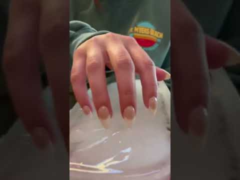 Fast Tapping + Scratching on a Block of ICE 🧊