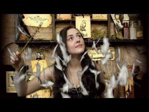 (Fantasy ASMR) Witch Roleplay - Whispered, Visual Triggers + Binaural For Relaxation