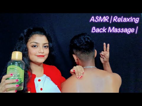 ASMR | Relaxing Back Massage |