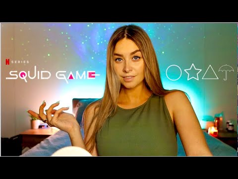 SQUID GAME ASMR | Red Light Green Light, Honeycomb, Glass Tapping etc.