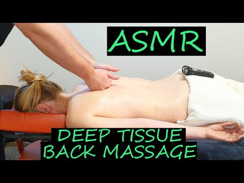 [ASMR] Deep Tissue Back Massage - Melting Your Pain [No Talking]