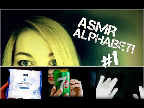 Ⓐ The ASMR Alphabet! Ⓜ Part I