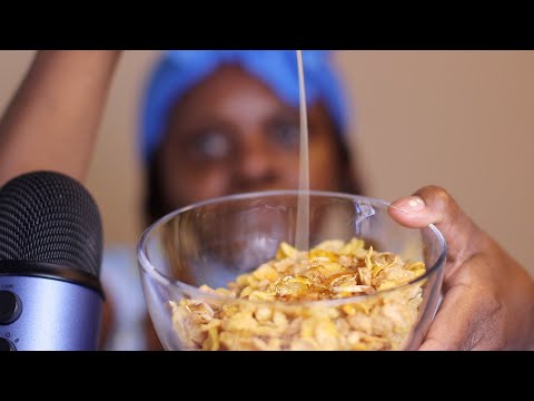 HONEY BUNCHES OF OATS ASMR EATING SOUNDS