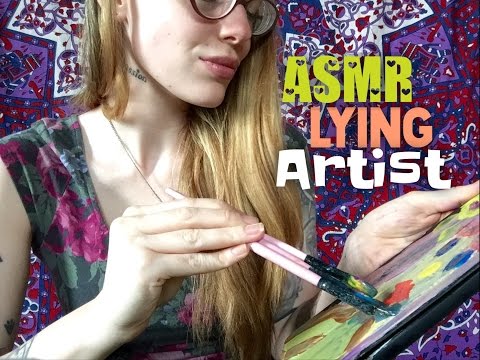 ASMR Lying Artist Paints Your Portrait