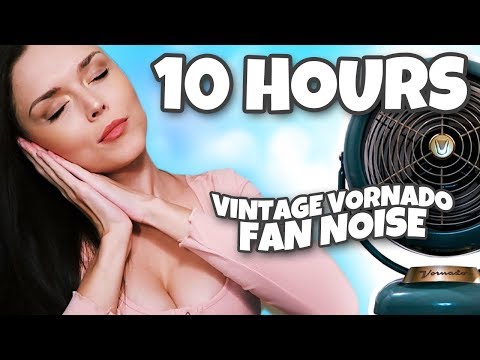 10 HOURS OF RELAXING FAN SOUND FOR SLEEP | Real Vornado ASMR White Noise Fan Sound to Help You Sleep