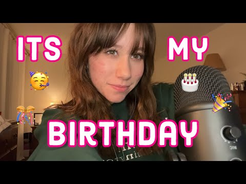 ASMR | ITS MY BIRTHDAY | Fifine Mouth Sounds, Whispers, ETC. ❤️❤️