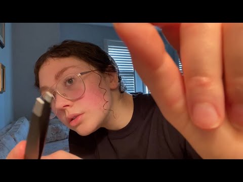 ASMR there’s something in your nose