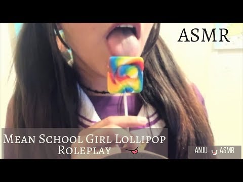 ASMR School Girl Lollipop Roleplay ♥