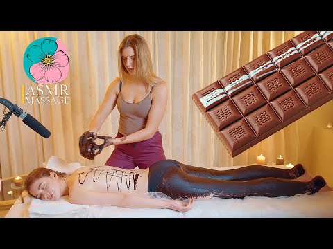 ASMR Chocolate Massage by Olga