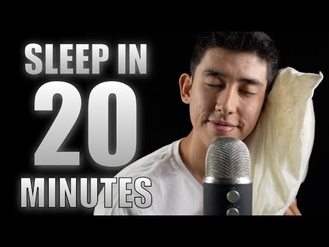 YOU will fall asleep in 20 minutes to this ASMR video...