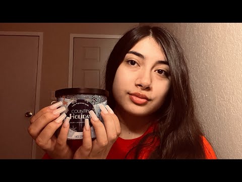 ASMR | tapping & scratching w/ long nails