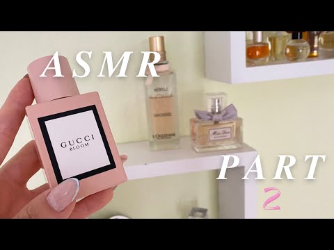 ASMR - Perfume Collection Part 2 - Tapping, Spraying, Show & Tell 💕✨