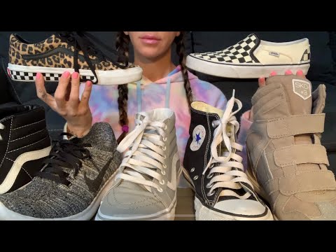 ASMR Sneakers / ASMR Shoe Collection / ASMR Shoe Scratching  🤩👟🥰