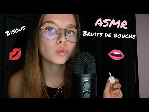 ASMR Bruits de bouches intenses et bisouus 💋 mouth sounds and kiss 👄