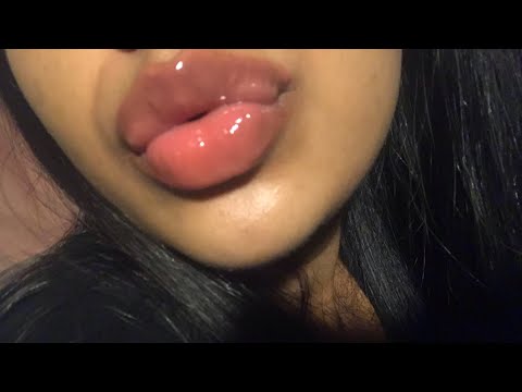 ASMR~ Let me help you relax (mouth sounds+ lipgloss+ more)