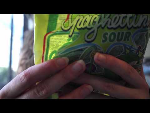 #87 Goodies from Germany! ASMR: Candy, Scarf etc!