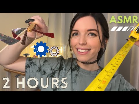 (ASMR) Measuring, Fixing You, Hotel Check-in, Nurse Scalp/Lice Check | 2 Hour Compilation