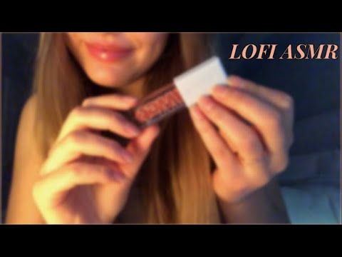 ASMR tapping on all the makeup i own | whispering