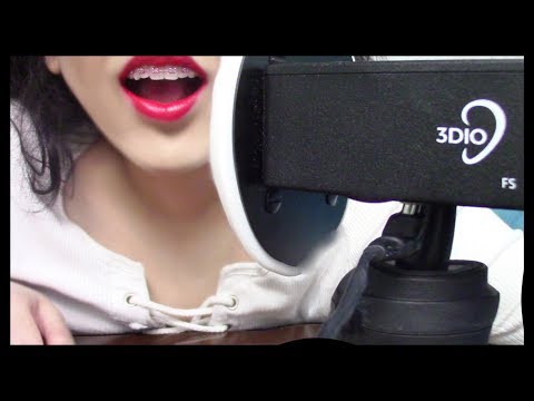 ASMR 3Dio Ear To Ear (Mouth Sounds, Sucking, Kissing) For You