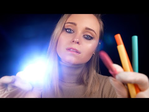 ASMR | Face MAPPING and ANALYZING your skin (face inspection)