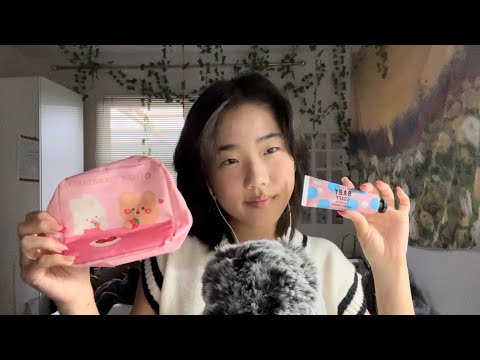 ASMR PINK triggers!!: personal attention, scratching & tapping, mouth sounds, & more