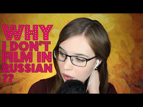 Why don't I film in Russian? | Whispered ASMR Talk Show | Binaural, HD