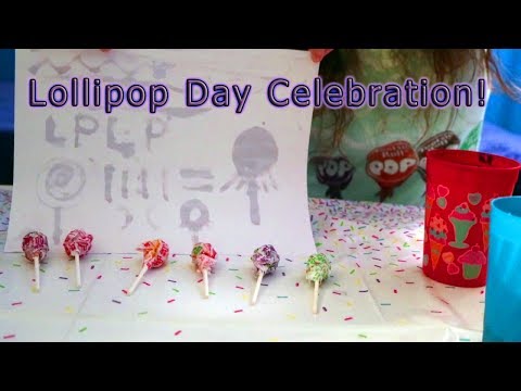 Celebrating National Lollipop Day - ASMR 🍭🍭🍭