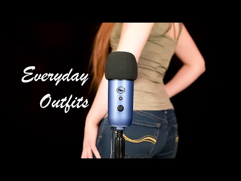 Everyday Outfit Try On: Soft Fabric ASMR