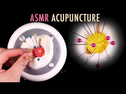 ASMR. Eardrum Acupuncture for Relaxation 👂🏻📌