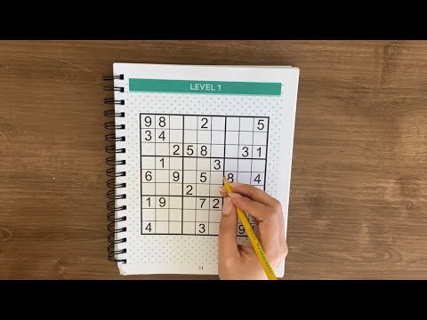 [ ASMR Español Susurros ] Puzzles - Resolviendo un Sudoku