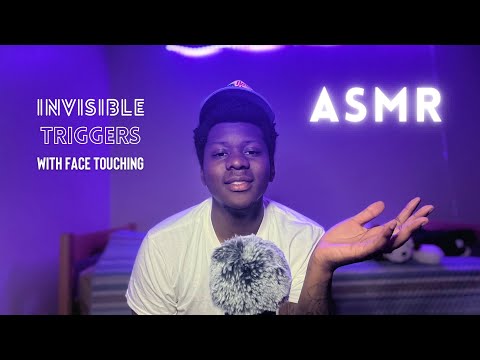 ASMR | Invisible and Visual Triggers | Face Brushing, Mouth Sounds, and more!